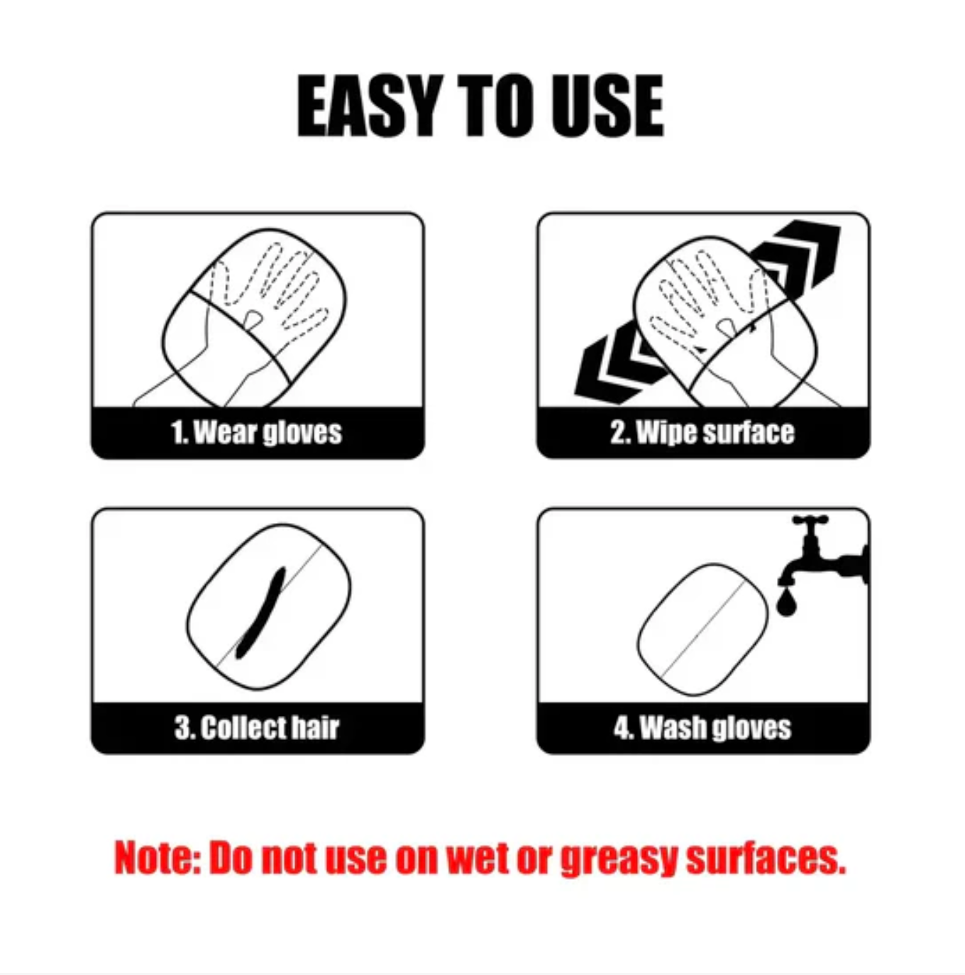 Pet Hair Remover Glove